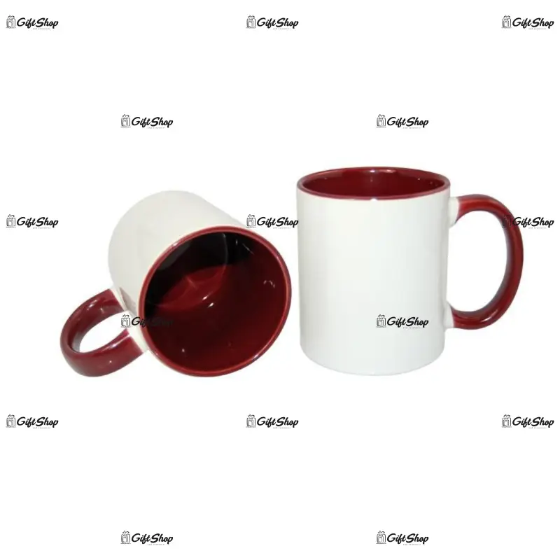 .cana interior maner bordo, din ceramica, personalizata